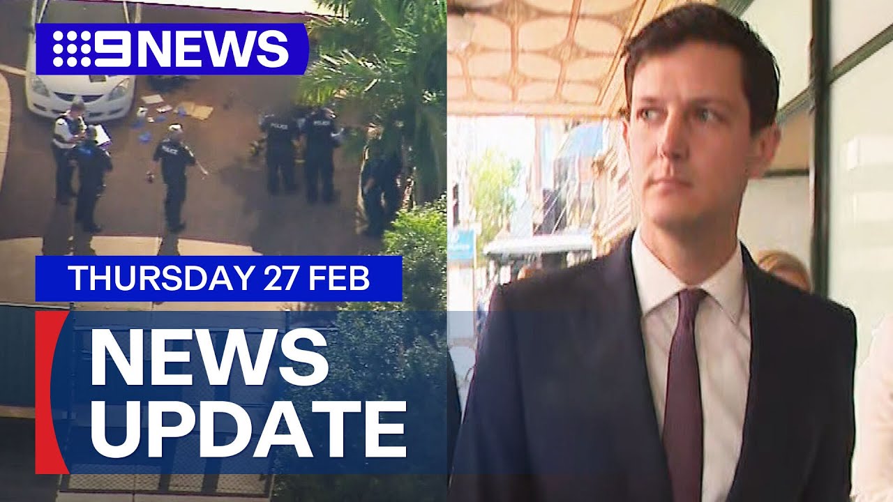 Fatal Brisbane shooting; Former Liberal MP to face trial over sex offence charges | 9 News Australia