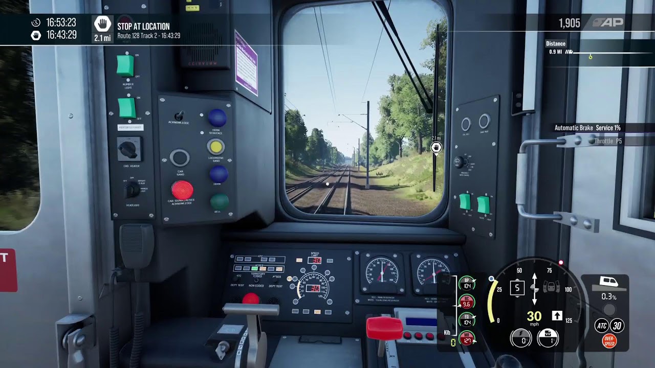 LIVE STREAM TSW5 MBTA F40PH-3C Boston - Stoughton