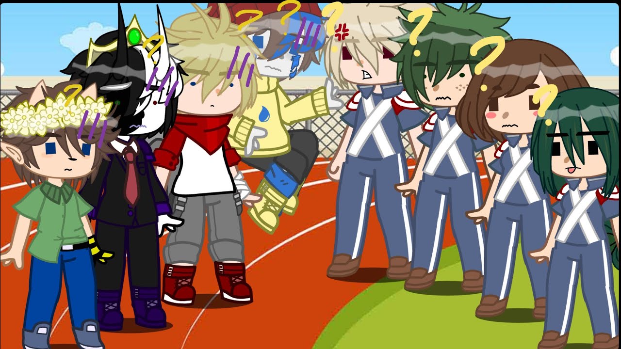 Some MHA Characters meet The Bench Trio + Ghostbur/Revivebur || Part One