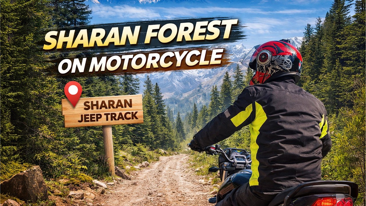 Sharan Forest🌲 Epic Off-Road Motorcycle🏍️Adventure in Pakistan | Kaghan | Motorcycle Tour 2024