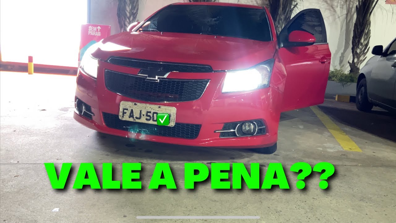INSTALEI LÂMPADA ULTRA LED H4 SHOCKLIGHT S17 e SETA SEQUENCIAL no CRUZE 1.8