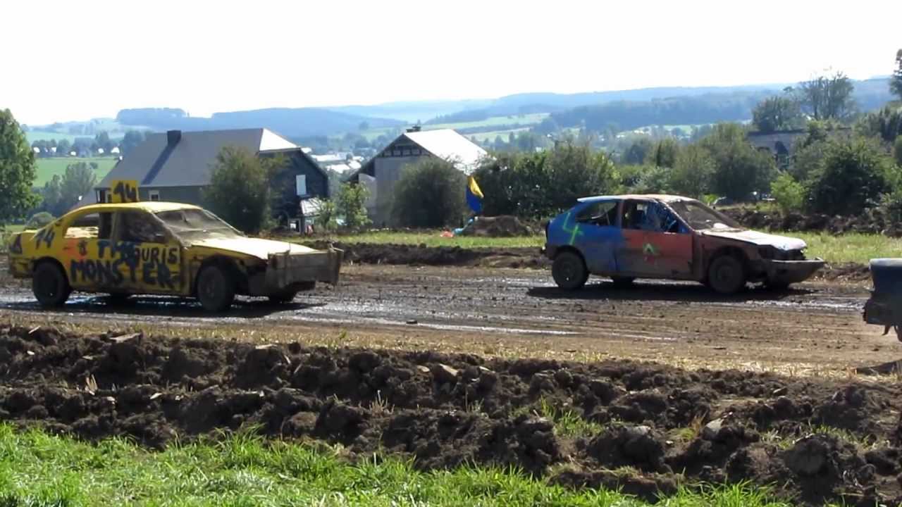 Stockcar Grandvoir 2012 semi blindé manche 2