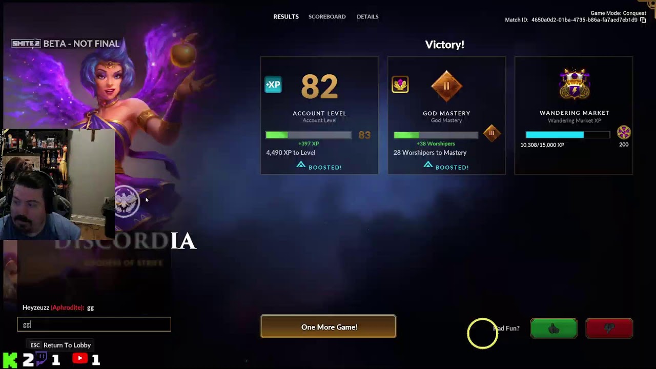 Trying to Get Better SMITE 2