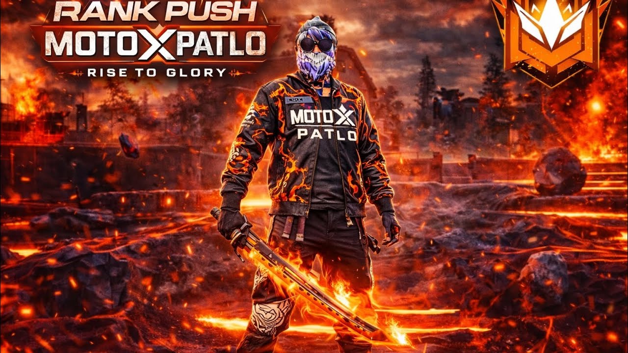 My first video YouTube channel my ff ID rare and squad BR rank push thank u so Mach ♥