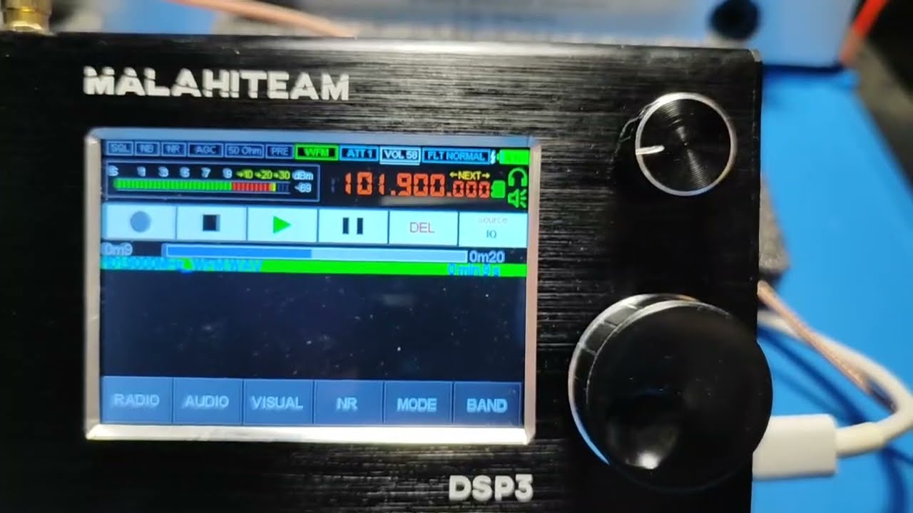 Малахит-DSP3 запись аудио. SanDisc128gb. FAT32