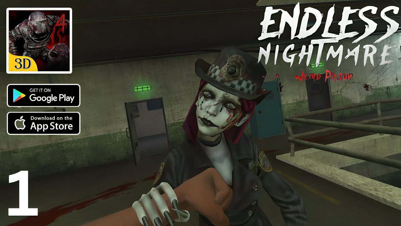 Endless Nightmare 4: Weird Prison Gameplay Walkthrough (Android, iOS) Part 1