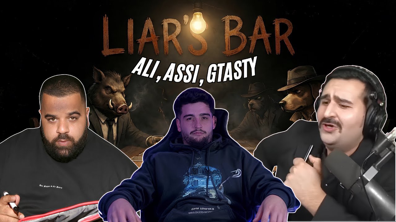 GEFÄHRLICH GELOGEN! 💀 Liars Bar mit ItsAssi, Ali Bumaye & Gtasty