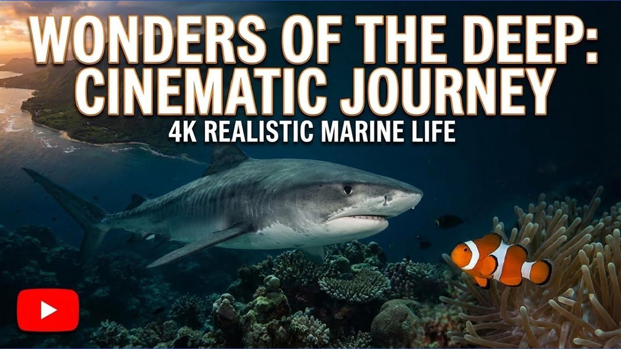 Cinematic Ocean Odyssey | Whales, Dolphins & Coral Reefs