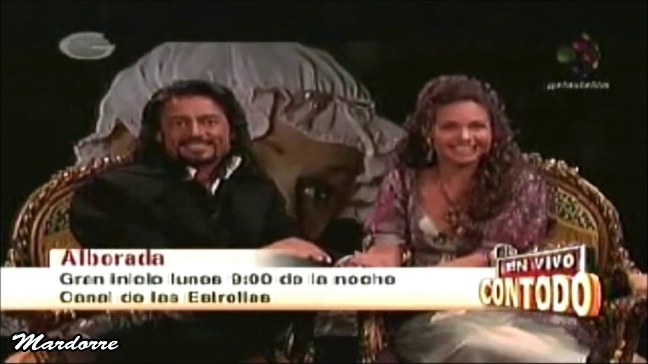 Fernando Colunga y Lucero  , con ALBORADA en el programa 
