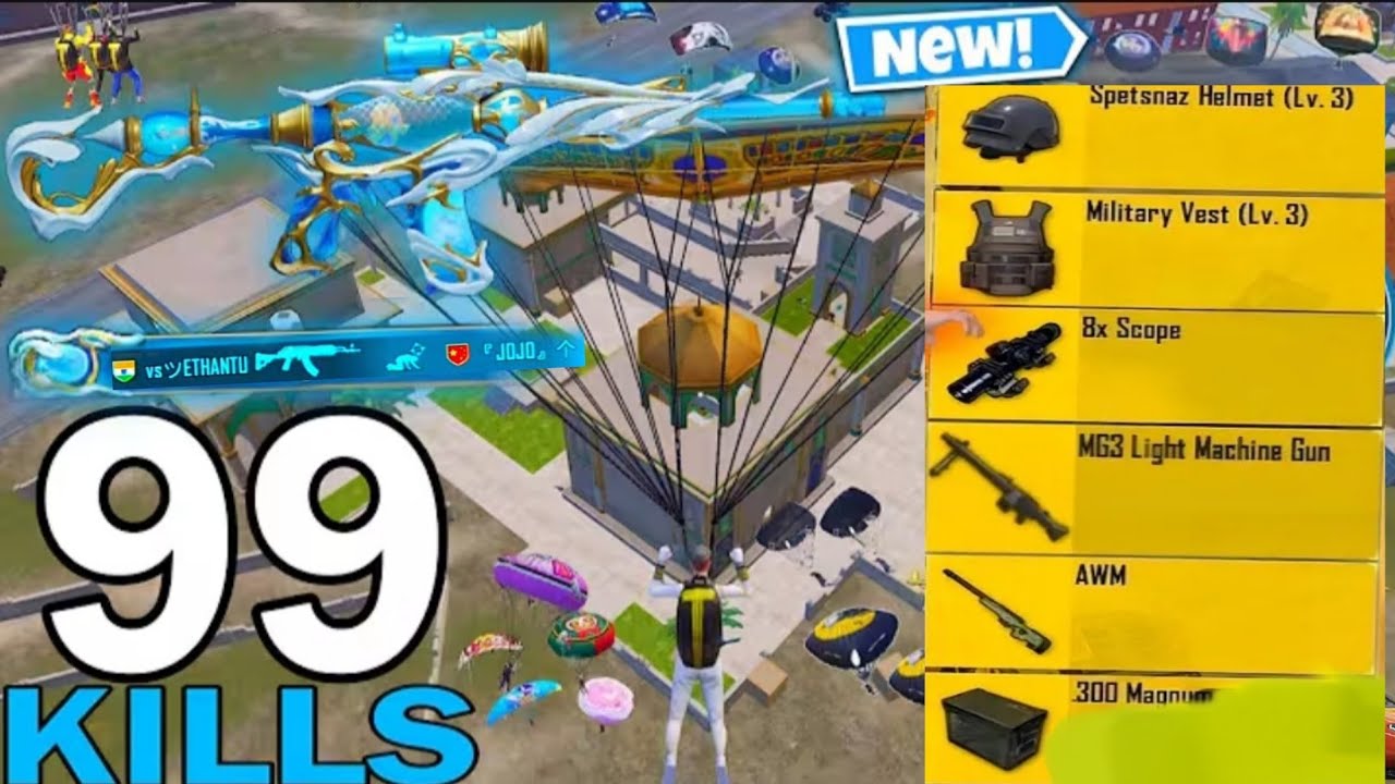 99 KILLS 😍 MY NEW BEST LOOT GAMEPLAY with FULL OUTFIT 😍 PUBG MOBILE -BGMI 