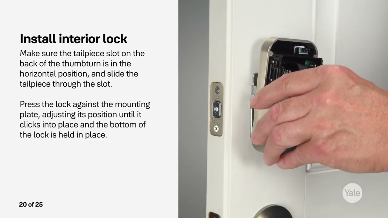 How to Install: Yale Assure Lock 2 Touch Key-Free
