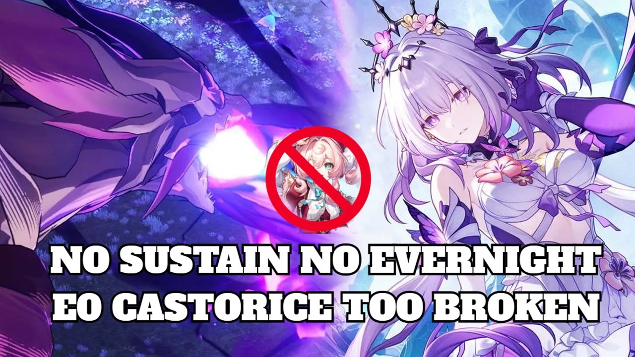 E0 SUSTAINLESS Castorice 0 Cycle Pollux! (No Evernight) | Honkai Star Rail