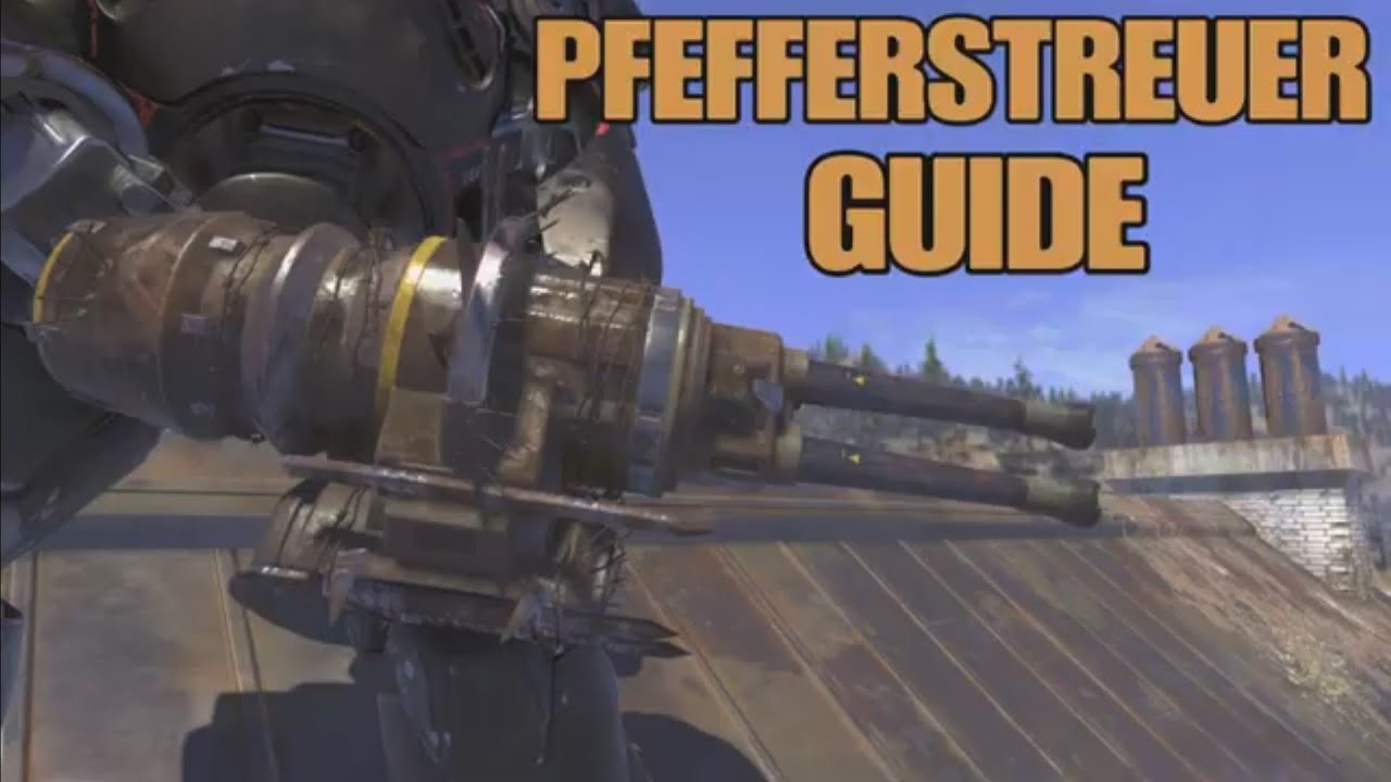Fallout 76 - PFEFFERSTREUER GUIDE