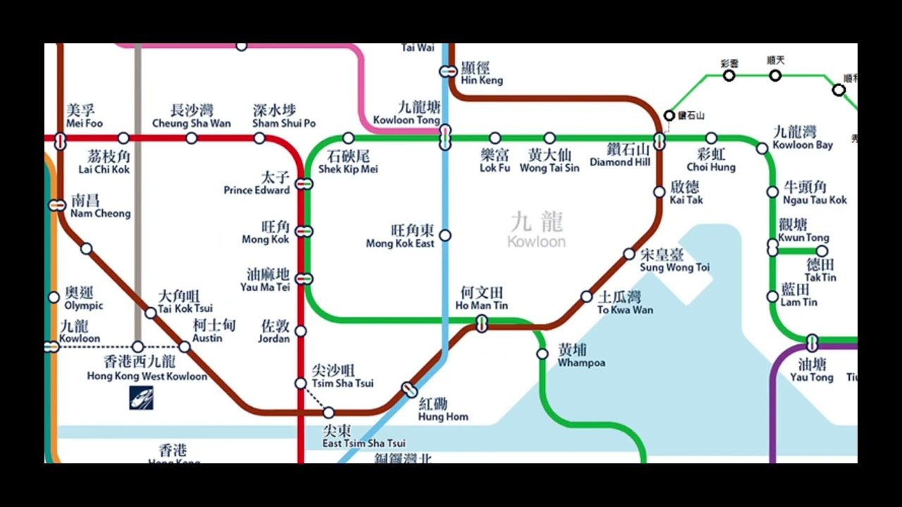 未來2072年港鐵路線圖 #Trash Bro. Official垃圾哥哥