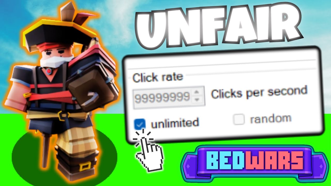 So I used **HACKS** in Roblox Bedwars... (BROKEN)