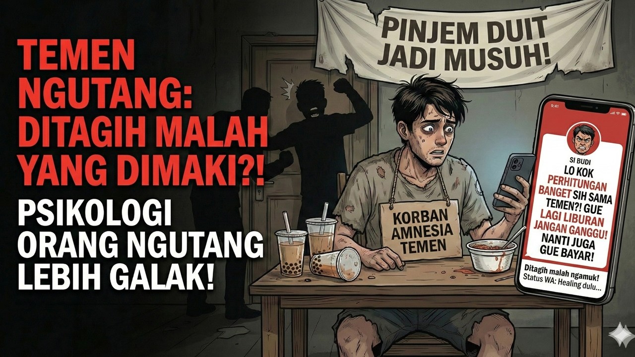 NGASIH PINJEM UANG KE TEMAN = CARA TERCEPAT CARI MUSUH!