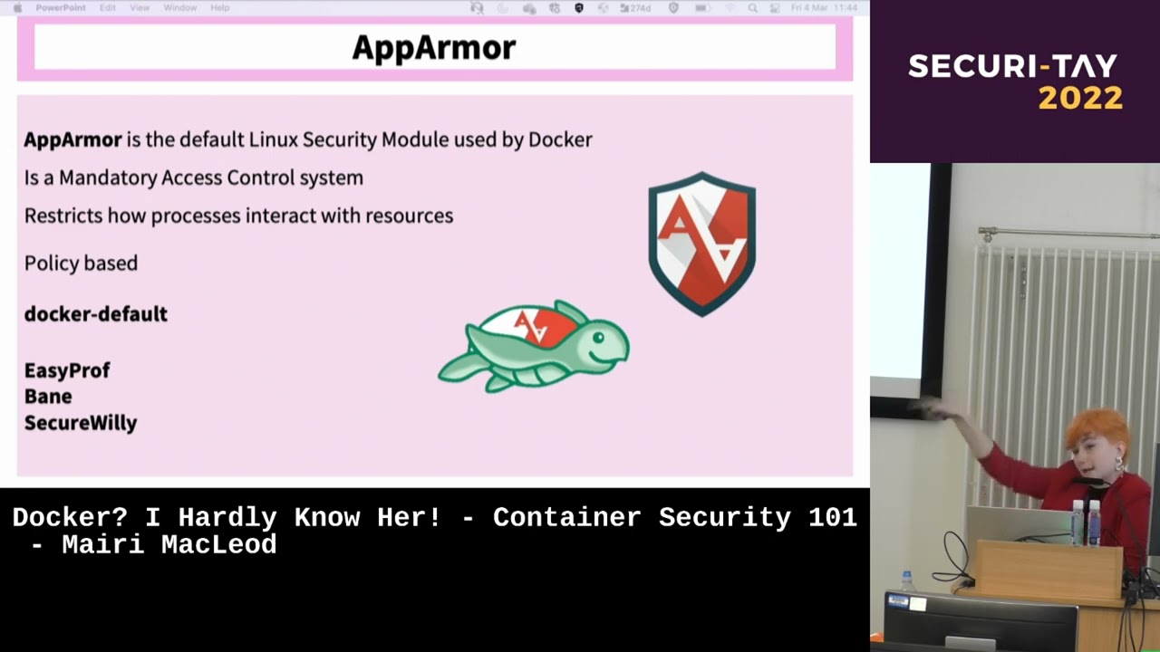 Docker? I Hardly Know Her! - Container Security 101 by Mairi MacLeod