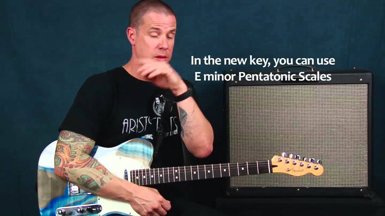 Learn Pearl Jam inspired Black style EZ guitar chords licks clean tones add embellishments scales