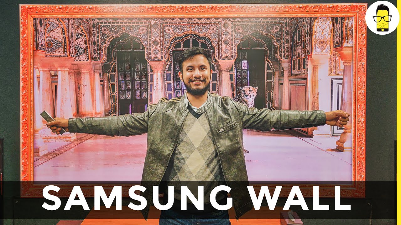 The Rs 12 Crore 8K Display: Meet the Samsung Wall