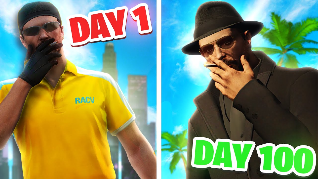 I Survived Another 100 DAYS of GTA 5...