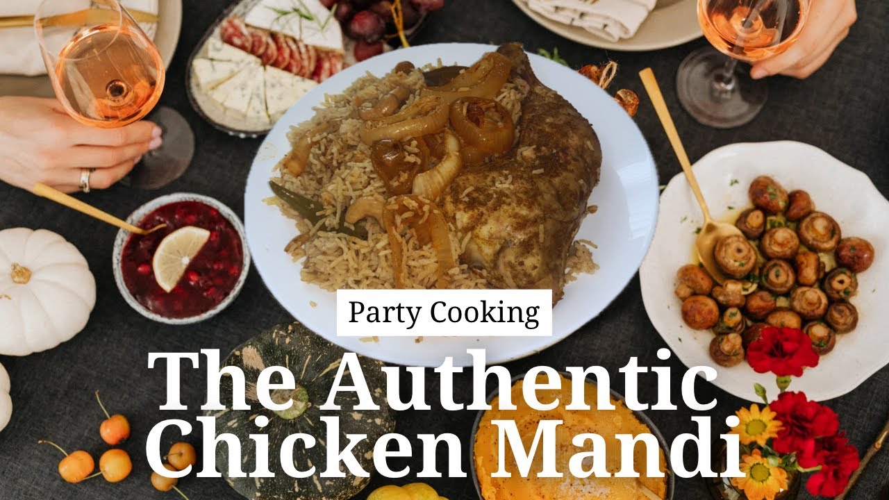 Chicken Mandi - Classic Arabian Dum Rice with Tender Chicken