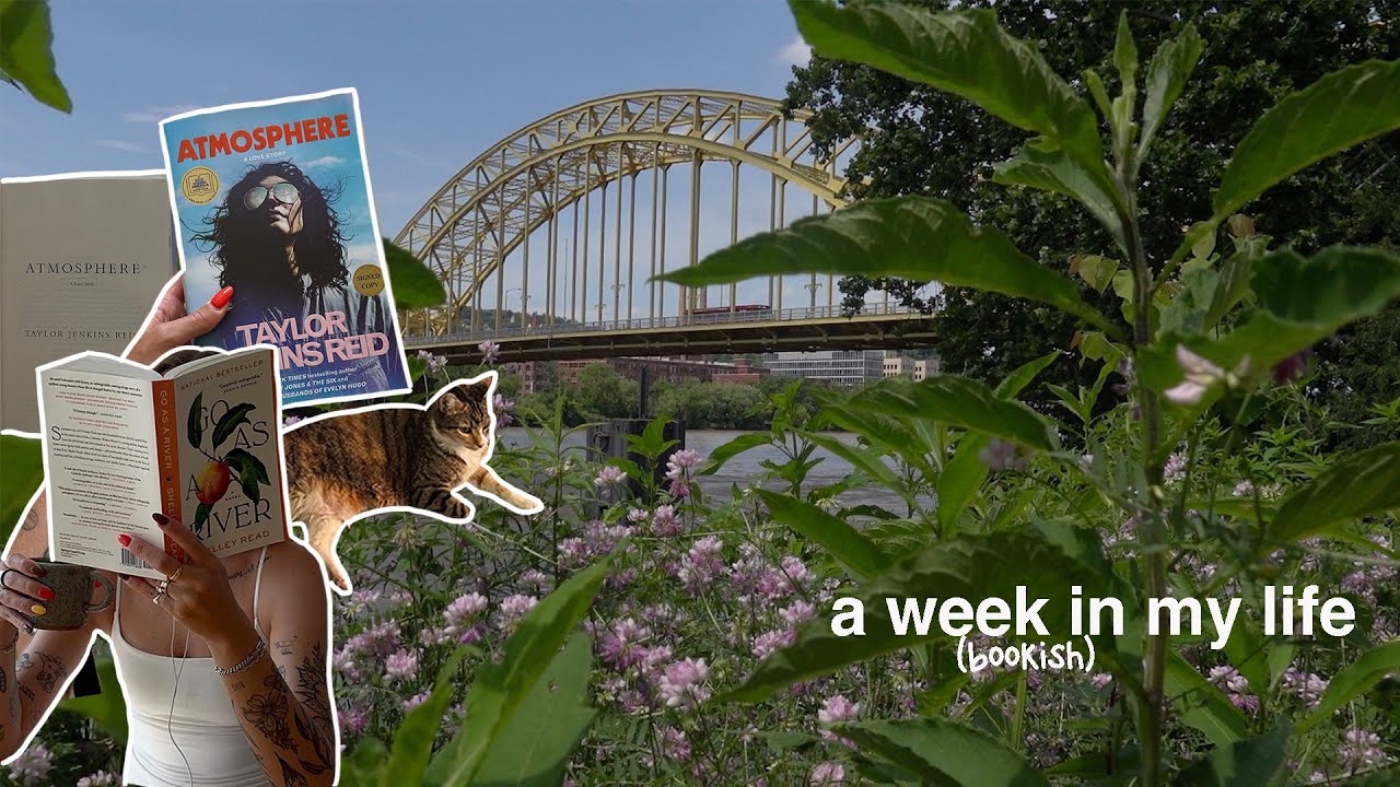a (bookish) week in my life - DNFing books, bookshelf refresh, reading a new release & more! 🪐👩‍🚀📖