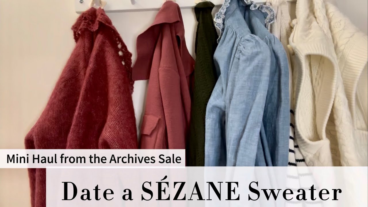 Mini Sézane Haul- Date a Sézane Sweater!