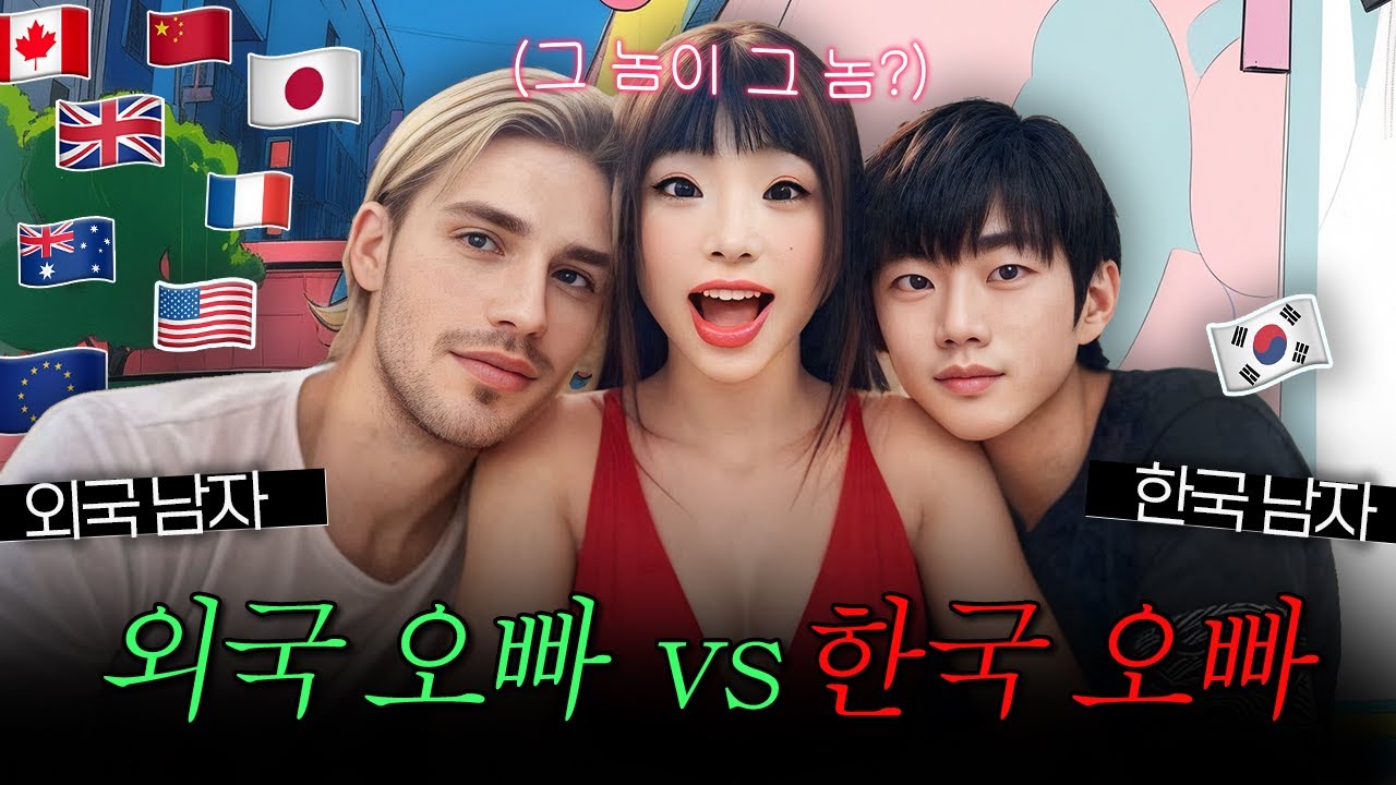 나는 국제 연애 타입 vs 한국 연애 타입일까?