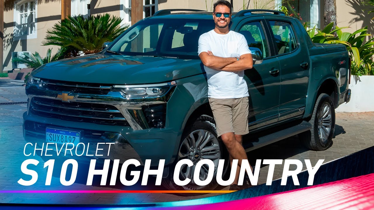 A CHEVROLET TÁ DE SACANAGEM! DIRIGI A NOVA S10 HIGH COUNTRY 2025 E FIQUEI ASSUSTADO
