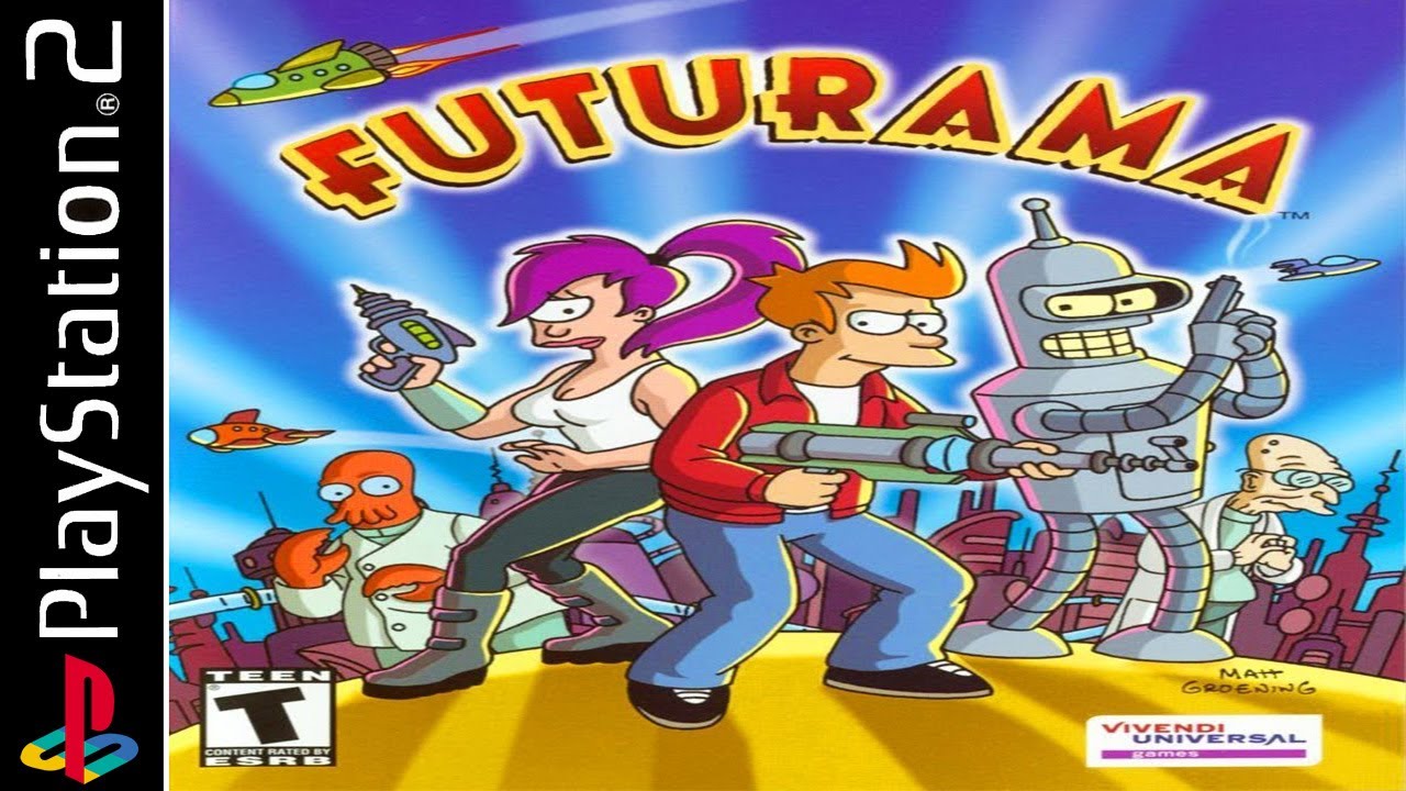 Futurama 100% - Full Game Walkthrough / Longplay (PS2)