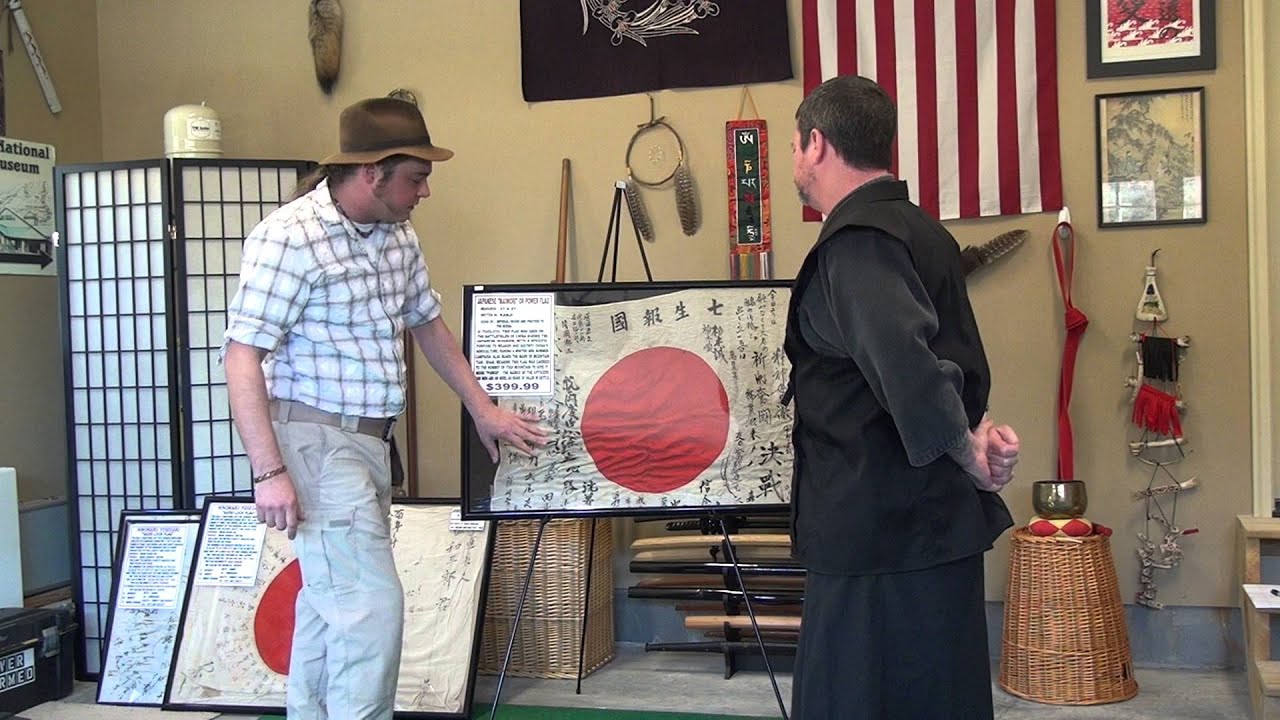 Chasing History: Japaneese Flags, Translating & Understanding WWII Japanese Flags