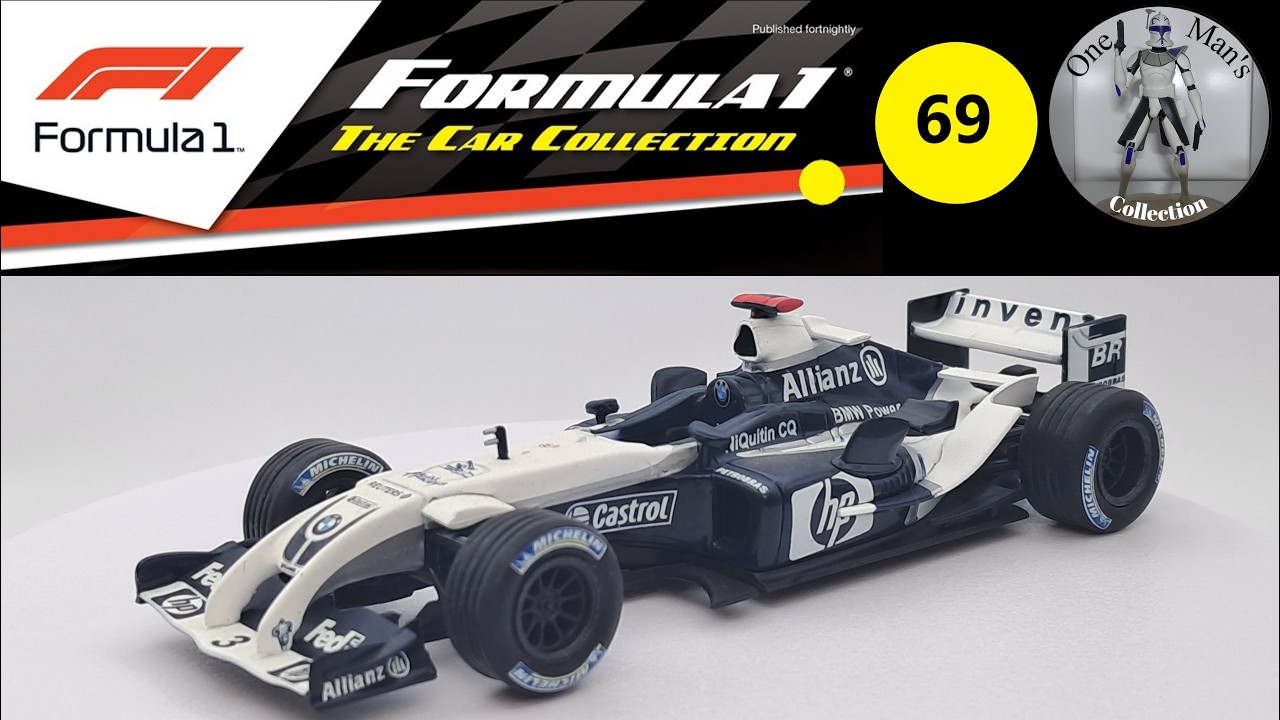 1:43 Formula 1 The Car Collection Magazine #69 - Williams FW26 (2004) - Panini Collections
