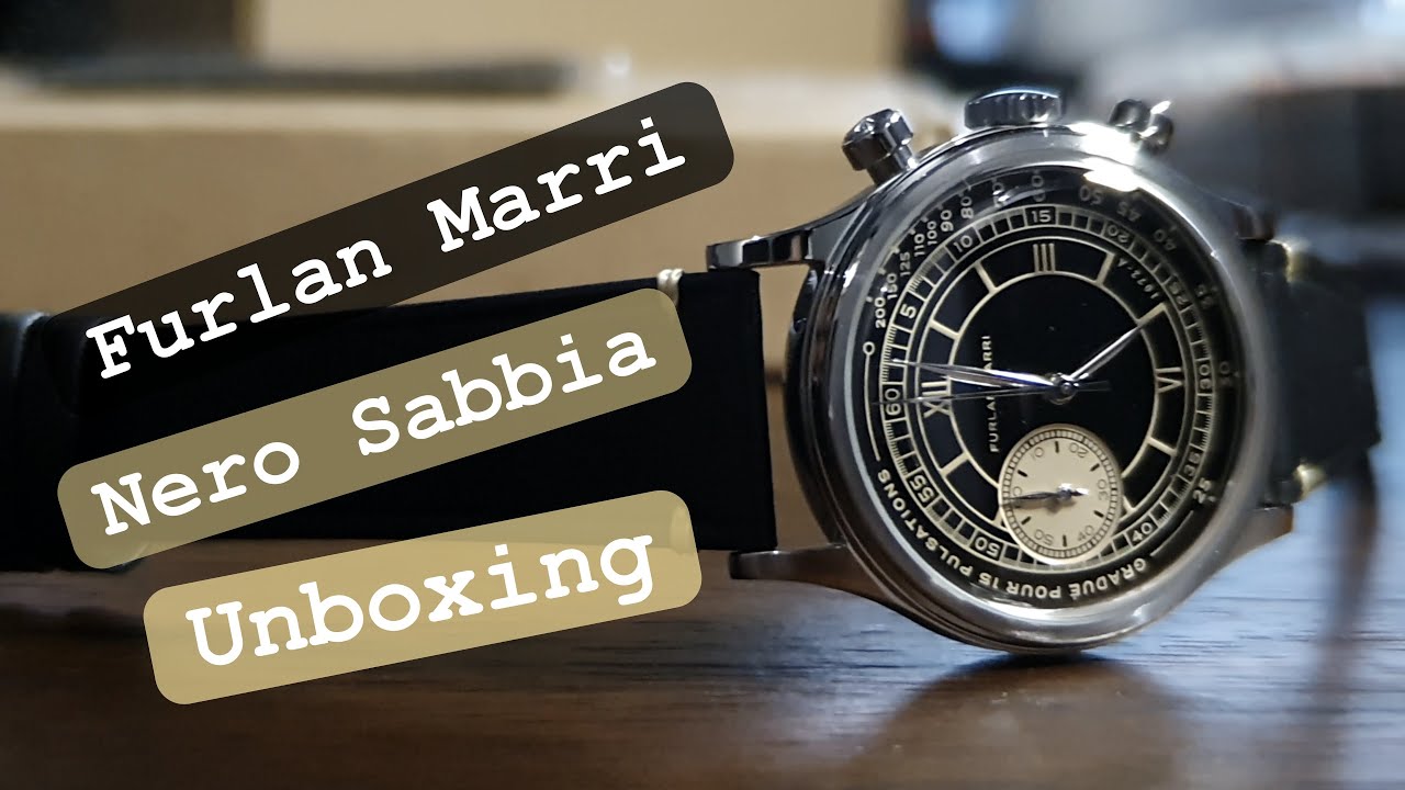 Furlan Marri Nero Sabbia: распаковка, детальный обзор и первые мысли | Seiko VK64 mecaquartz