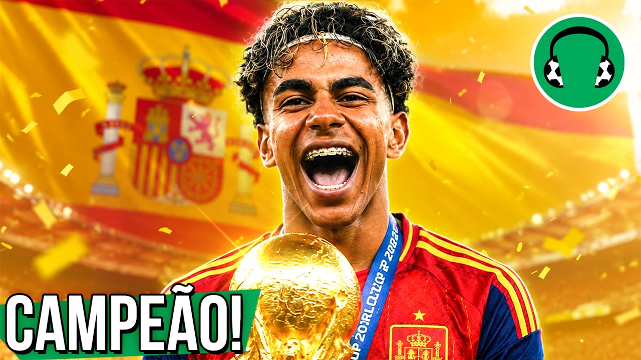♫ ESPANHA &Eacute; CAMPE&Atilde; DA COPA DO MUNDO 2026! | Par&oacute;dia Dai Dai - Shakira, Burna Boy