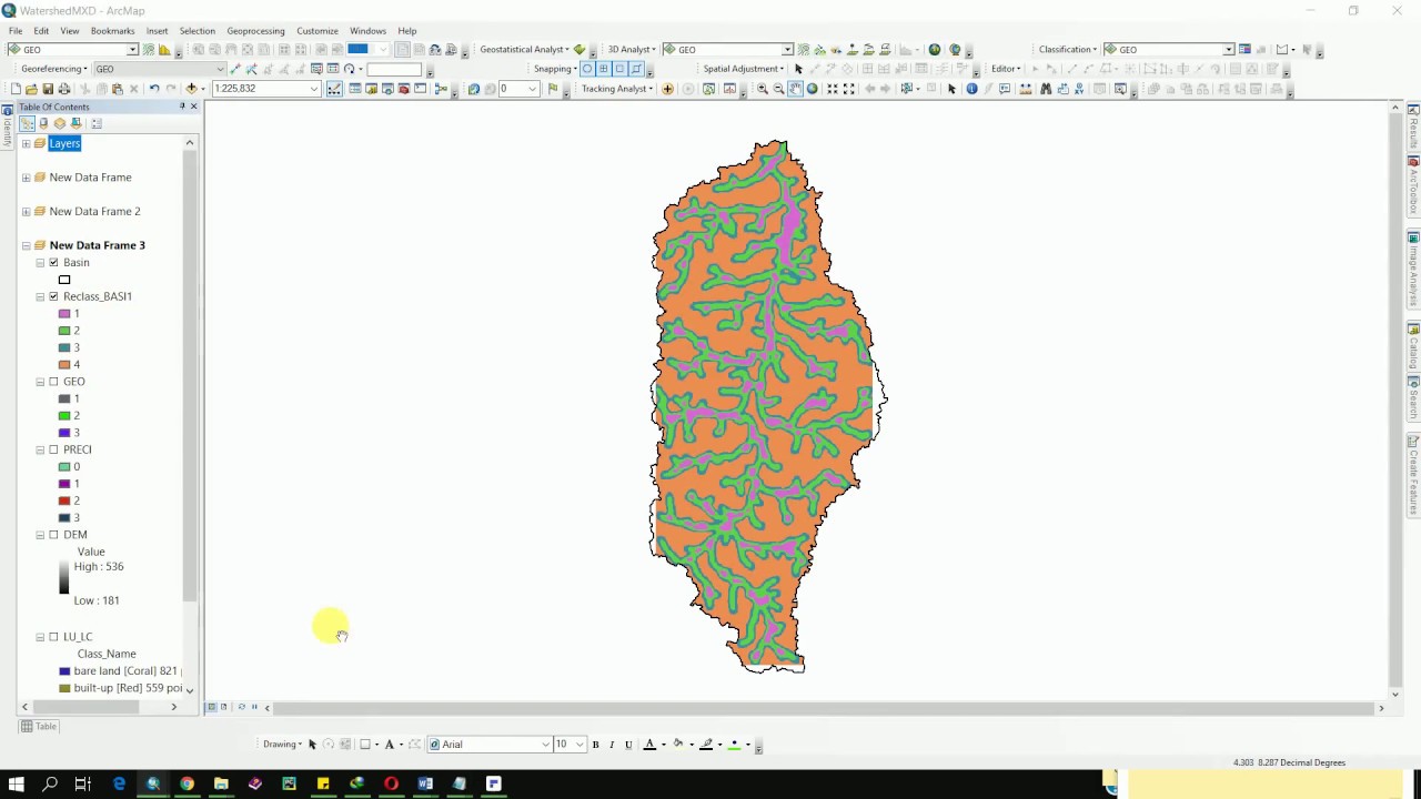 Using ArcGIS to Create a Vulnerability / Susceptibility Analysis