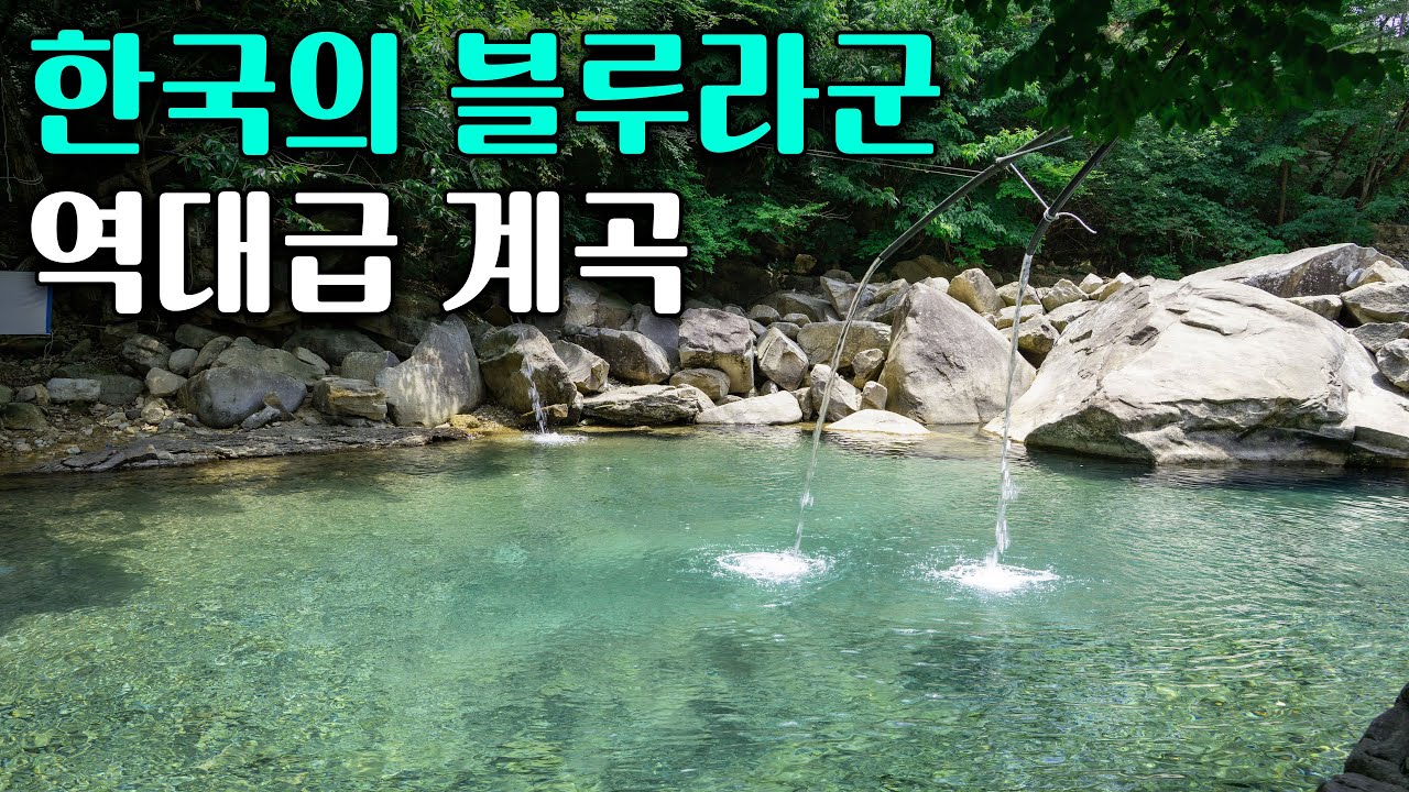 [오픈런계곡] 한국 계곡 같지 않은, 감성 넘치는 이색 계곡 가보기