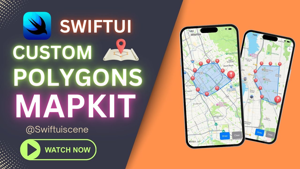 🌍 Создавайте и редактируйте пользовательские полигоны в MapKit с помощью SwiftUI 🚀📍
