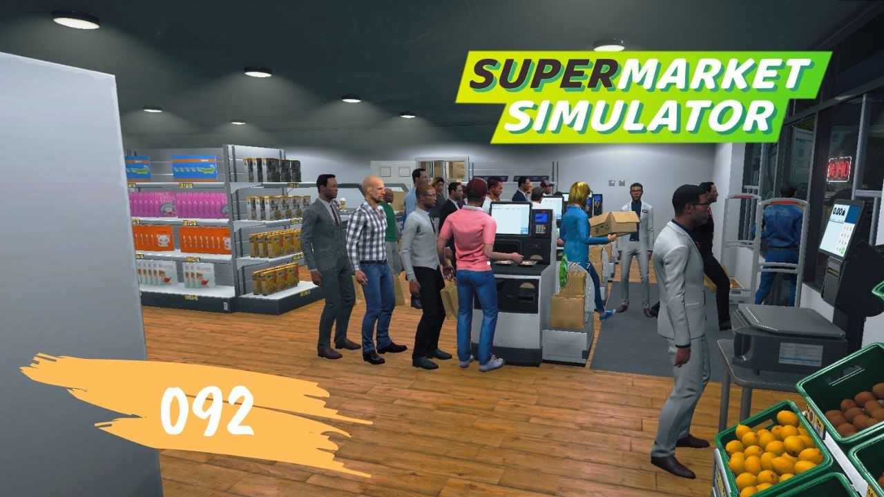 116 zufriedene Kunden - Supermarkt Simulator 092 - PC Lets Play deutsch