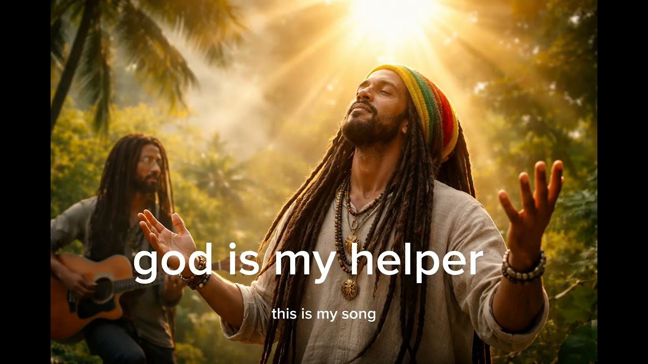 Damian Marley ft Stephen Marley god is my helper  (official gospel lyrics video download)