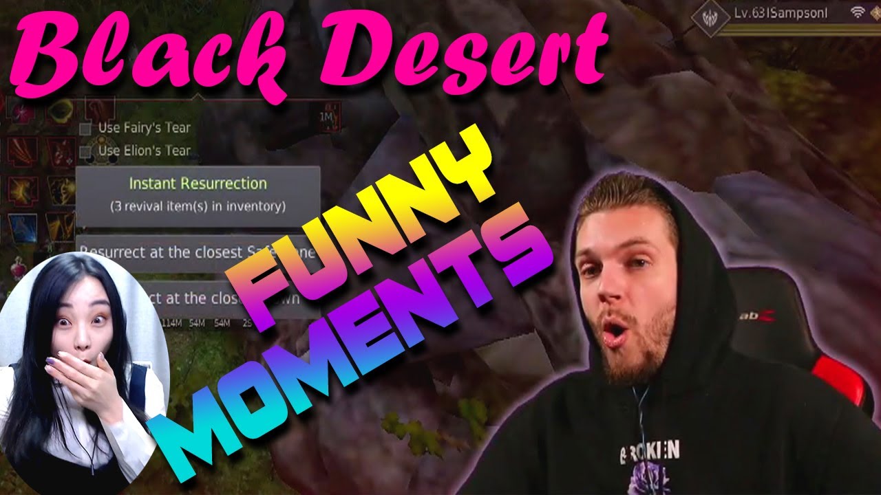 BLACK DESERT - FUNNY MOMENTS #11 BEST & FUNNY HIGHLIGHTS & CLIPS MEMES, TROLLS AND LAUGHS