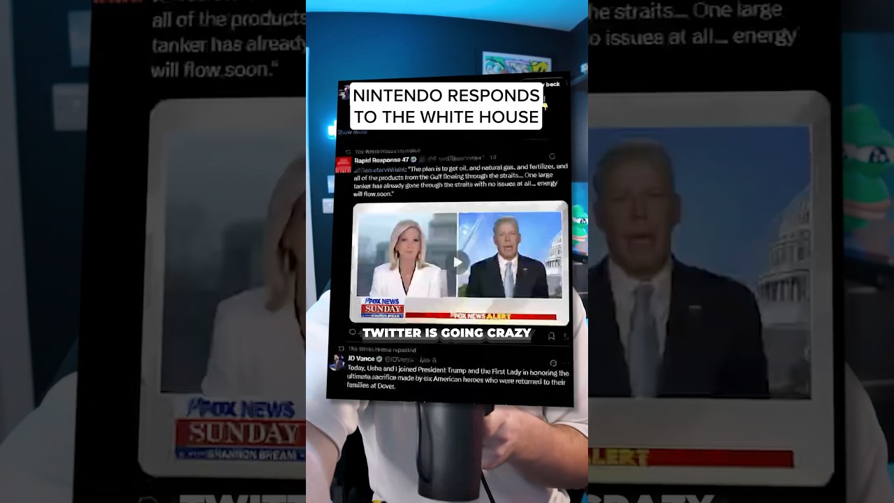 Компания Nintendo только что ответила Белому дому!