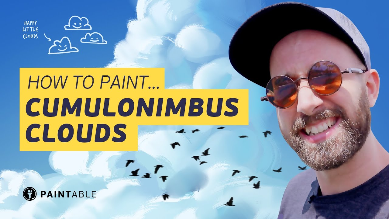 How to Digitally Paint Clouds in 3 EASY Steps