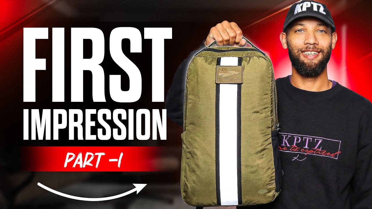 GORUCK Basic Rucker – First Impressions (Design, Price & Purpose) Part 1 of a 3-Part Honest Review
