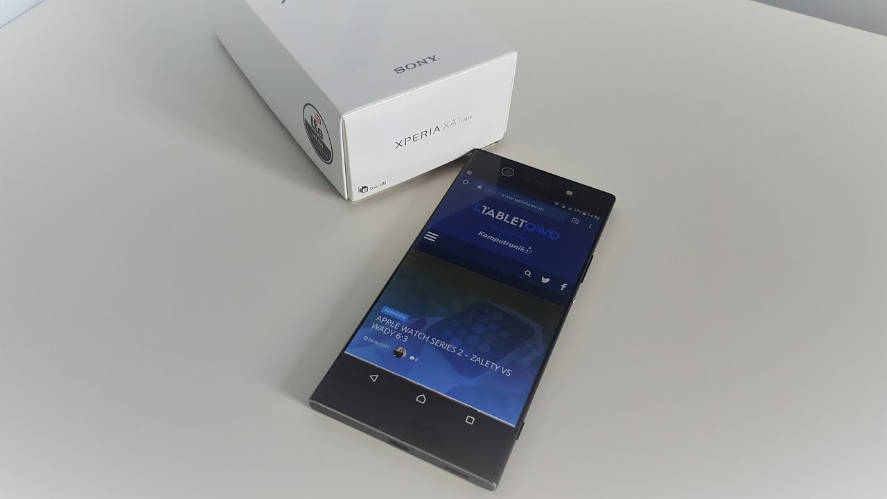 Recenzja Sony Xperia XA1 Ultra - test Tabletowo.pl