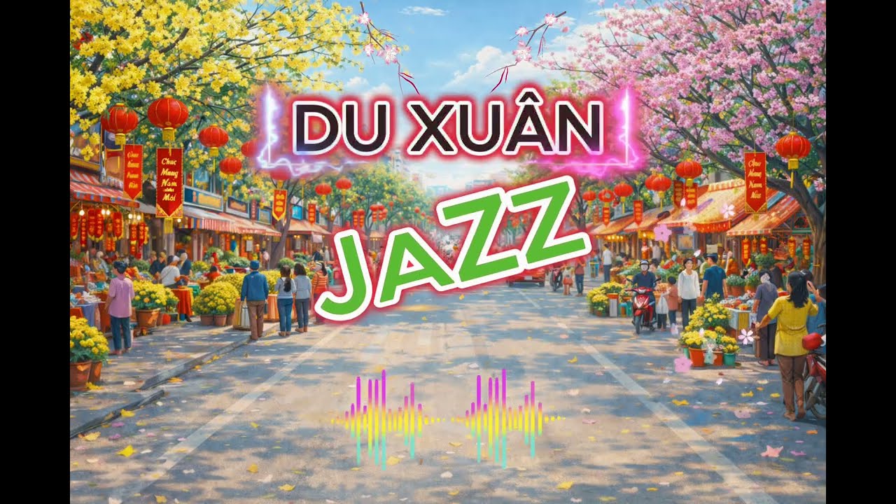 Du Jazz Xuân 🌸 | Nhạc Jazz Chill Tết 2026 | Nhạc Nền Cafe Ngày Tết