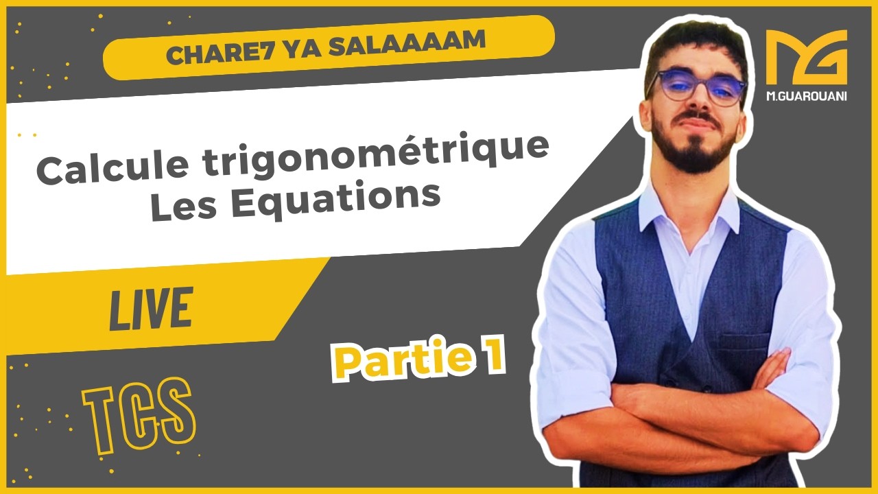 Trigonométrie : les Equations partie 1