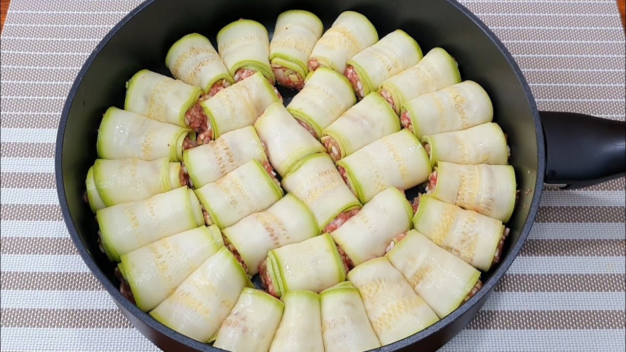 КАБАЧКИ И НЕМНОГО ФАРША! НЕВЕРОЯТНО ВКУСНЫЙ РЕЦЕПТ ДЛЯ ВСЕЙ СЕМЬИ!НЕДОРОГОЙ И ВКУСНЫЙ РЕЦЕПТ!