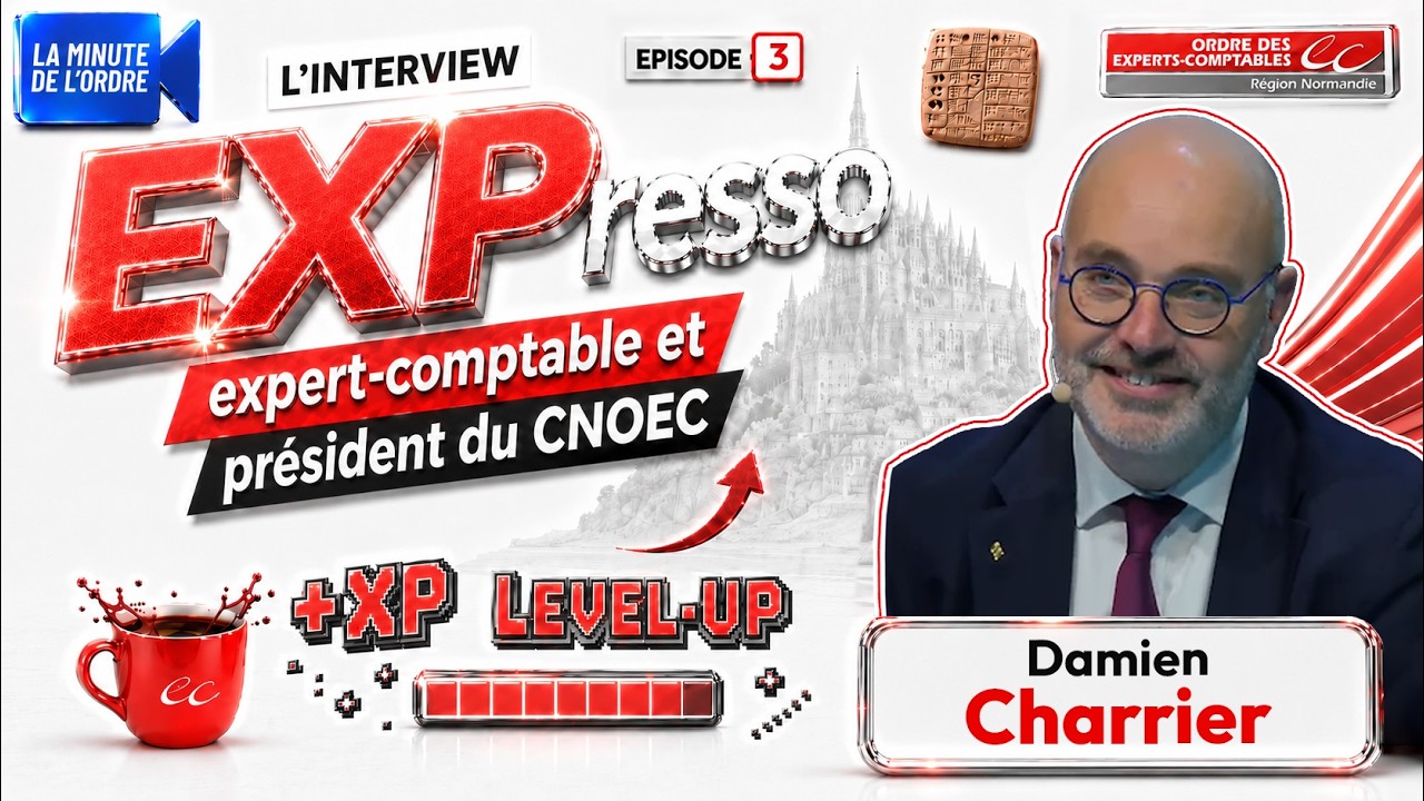 EXPresso - Épisode n°3 - Damien, expert-comptable et Président du CNOEC