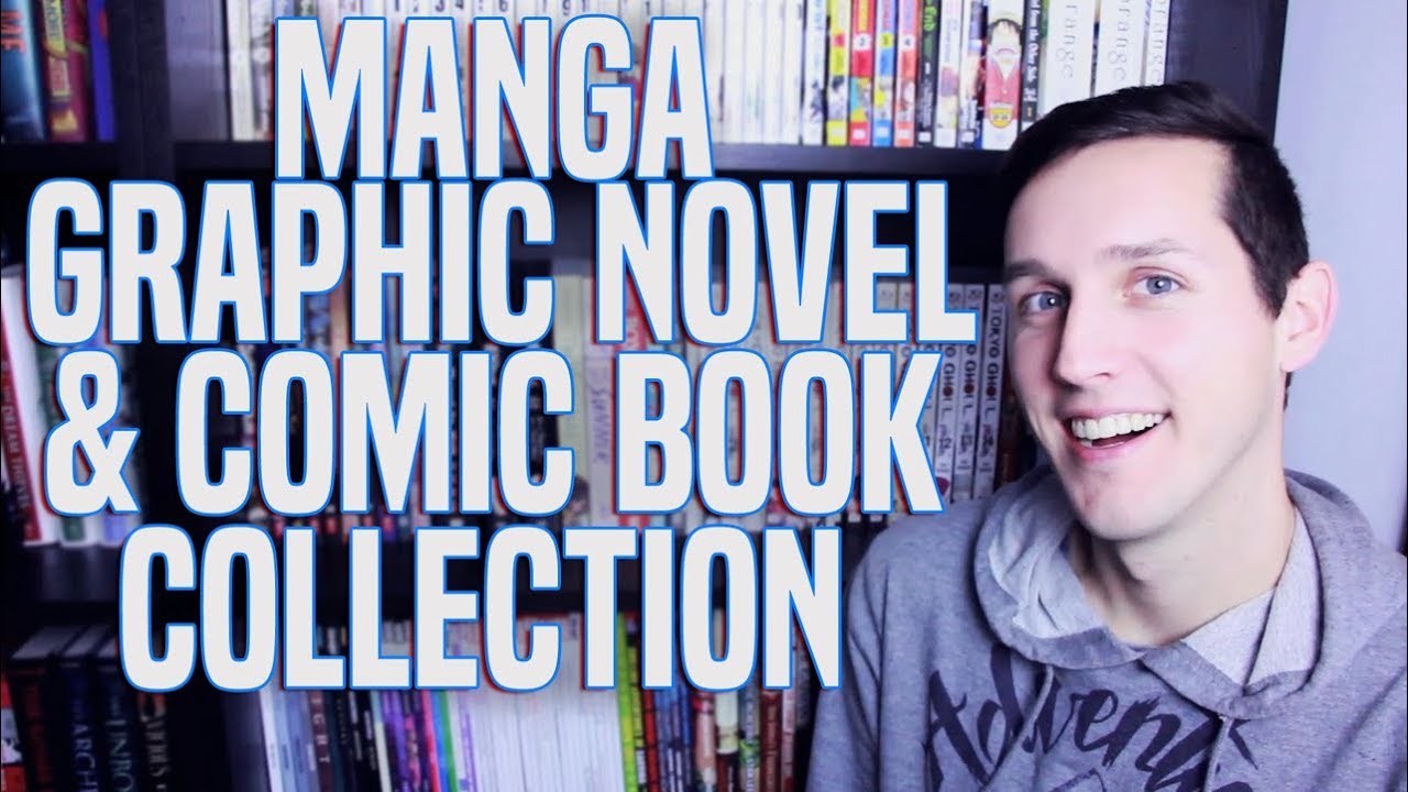 MANGA, GRAPHIC NOVEL, & COMIC BOOK COLLECTION | BOOKSHELF TOUR