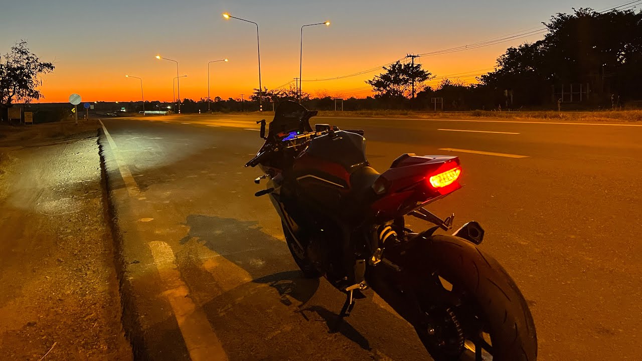 Cbr650rเดินทางกลับต่างจังหวัด กรุงเทพ-ร้อยเอ็ด จะหมดน้ำมันเท่าไหร่ 28/12/66 ❤️❤️ รถติดมาก
